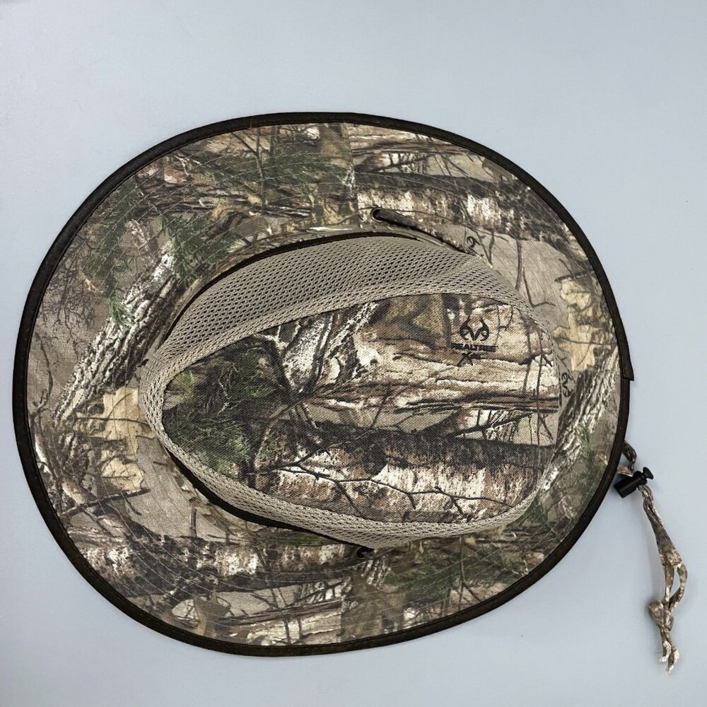 Dorfman Pacific Co Safari Camo Hat DPC Vented Wide Brim Hunting Fishing Outdoor - Picture 8 of 12